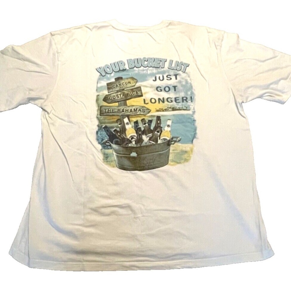 Island Republic Men's 100% Cotton Short Sleeve T-shirt‎ Caribbean; XXL